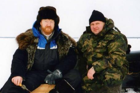 Анатолий Ефремов с экс-мэром Архангельска Виктором Павленко Анатолий Ефремов с экс-мэром Архангельска Виктором Павленко