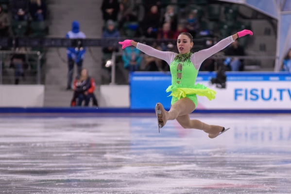 Ana Carla Decottignies при выступлении на Универсиаде Ana Carla Decottignies при выступлении на Универсиаде