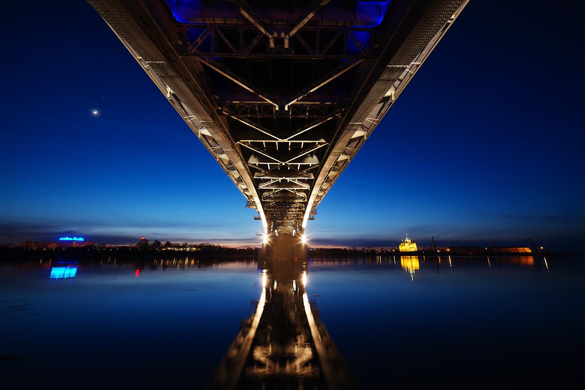 Фото дня. Фантастический Канавинский мост