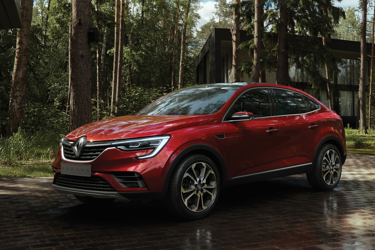 Renault планирует избавляться от имиджа производителя лоукостеров, в том числе с помощью нестандартных ходов: пятидверное купе-кроссовер Arkana разработано специально для России Renault планирует избавляться от имиджа производителя лоукостеров, в том числе с помощью нестандартных ходов: пятидверное купе-кроссовер Arkana разработано специально для России