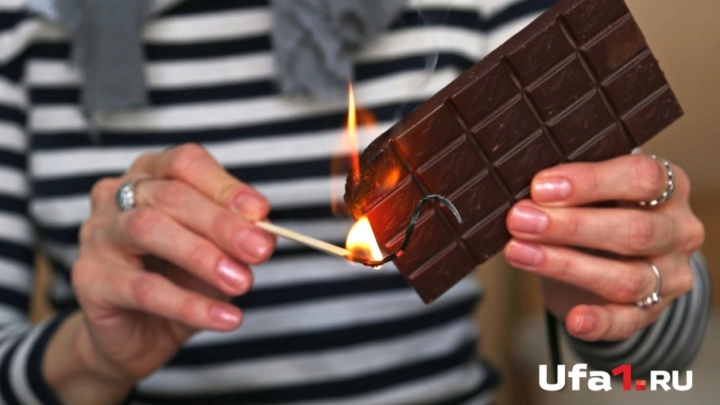 Зажигай: как корреспондент Ufa1 проверял качество шоколада огнем