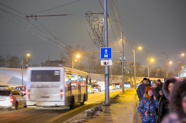Выделенные полосы начали действовать с 26 января Выделенные полосы начали действовать с 26 января