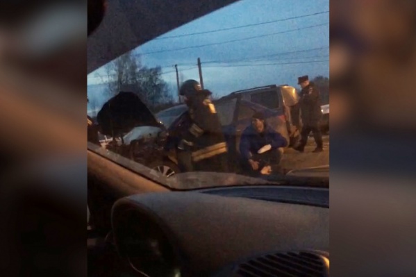 Последствия аварии ужаснули очевидцев Последствия аварии ужаснули очевидцев
