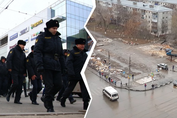 От павильонов и киосков остались одни щепки От павильонов и киосков остались одни щепки