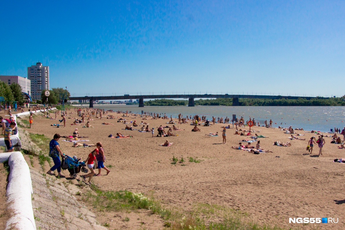 куйбышевский пляж омск