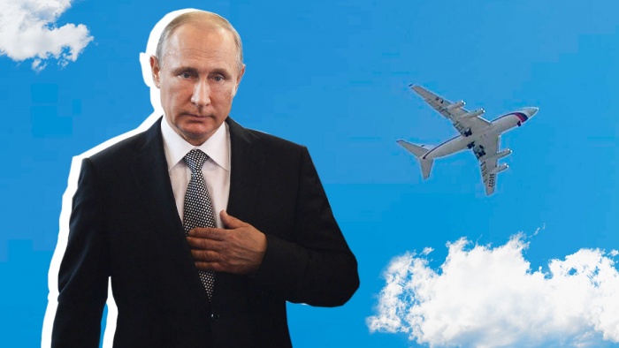 Владимир Путин прилетел в Екатеринбург Владимир Путин прилетел в Екатеринбург