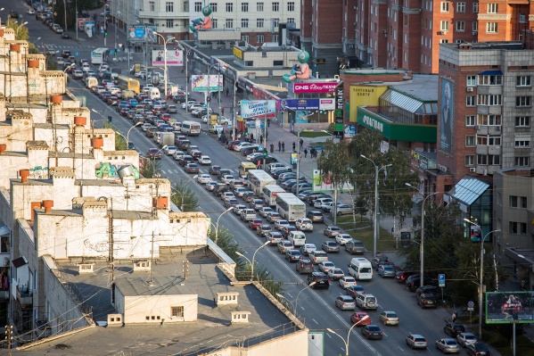 Количество автомобилей в новосибирске