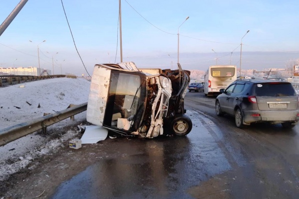 Газель перевернулась ульяновск