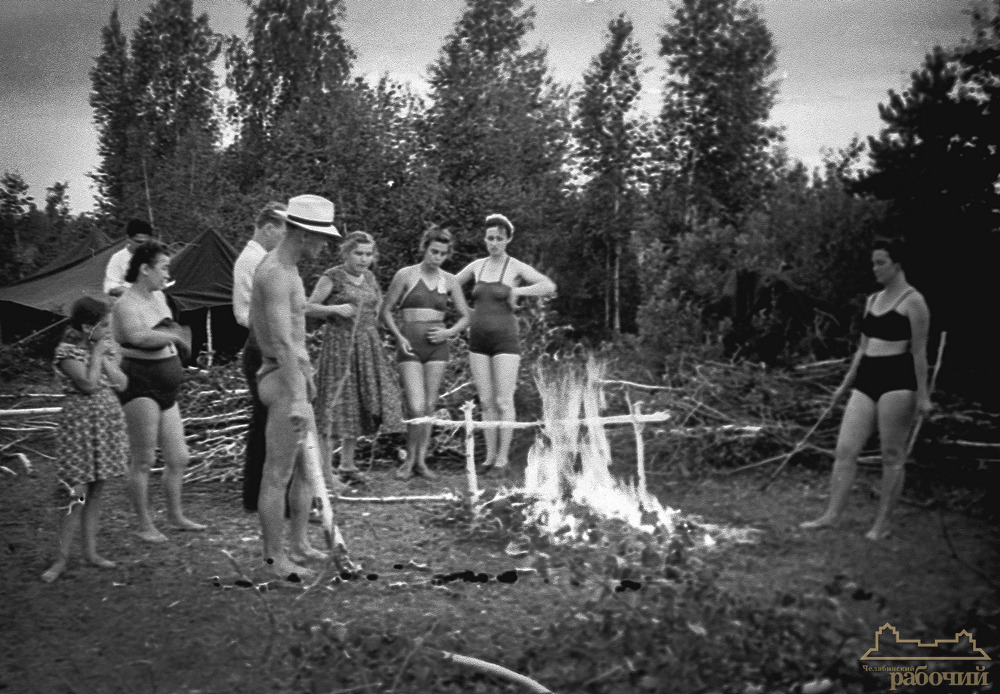 Летний отдых на озере Курги. 1957 год Летний отдых на озере Курги. 1957 год