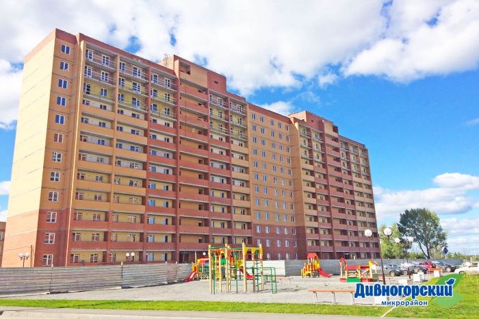 Новый дом в «Дивногорском» готов к сдаче на 80 %