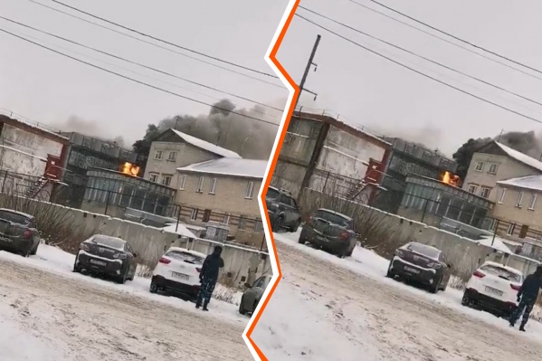 Из-за чего начался пожар — пока неизвестно Из-за чего начался пожар — пока неизвестно