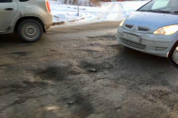 Асфальт на улице Объединения Асфальт на улице Объединения