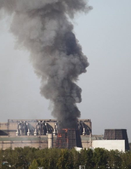 Пожар на ТЭЦ-4 в 2010 году Пожар на ТЭЦ-4 в 2010 году