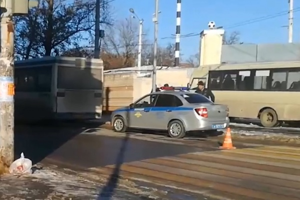 Авария с участием общественного транспорта произошла на 20-й Линии Авария с участием общественного транспорта произошла на 20-й Линии