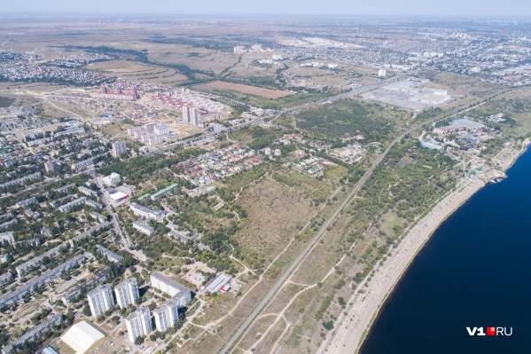 Протяженность волгограда вдоль волги