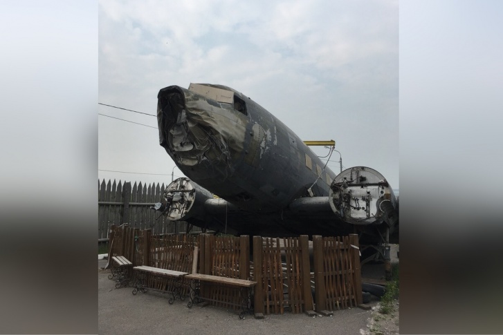 «Дуглас С-47», или «Борт Тюрикова», эвакуировали с Таймыра в 2016 году с помощью экспедиционного центра Русского географического общества в СФО «Дуглас С-47», или «Борт Тюрикова», эвакуировали с Таймыра в 2016 году с помощью экспедиционного центра Русского географического общества в СФО