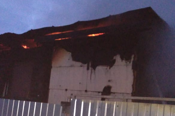 В Уфе двое детей пострадали при пожаре в дачном домике