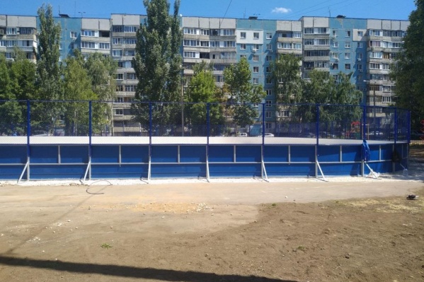Так выглядит одна из 20 новых спортплощадок Так выглядит одна из 20 новых спортплощадок