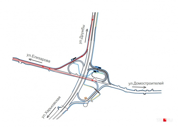 Развязка на пушкина томск схема проезда