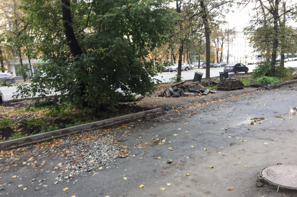 Так выглядит центр города. Участок от улицы Восточной до УПИ Так выглядит центр города. Участок от улицы Восточной до УПИ