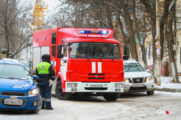 На месте работали восемь спасателей и две спецмашины На месте работали восемь спасателей и две спецмашины