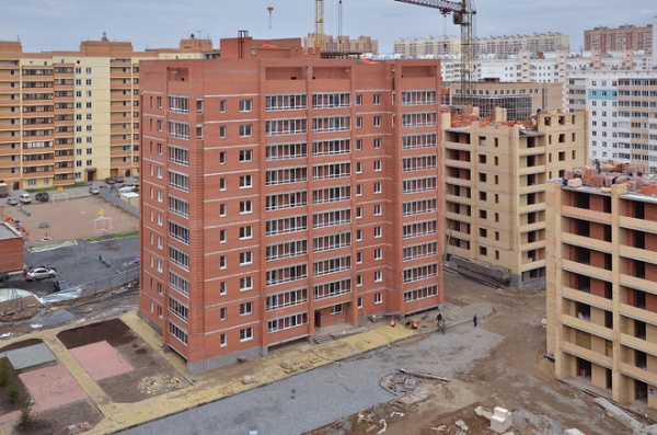 Дом на улице Тюленина, 18/2 готовится к сдаче. Дом на улице Тюленина, 18/2 готовится к сдаче.